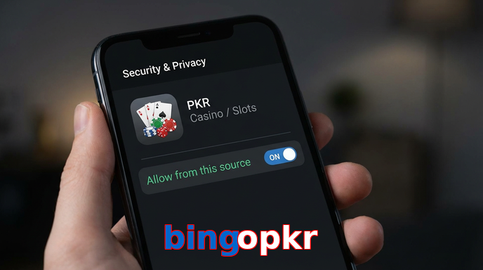 Game list for Bingopkr apk section