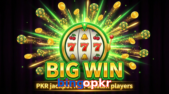 Big win animation on Bingopkr slot game